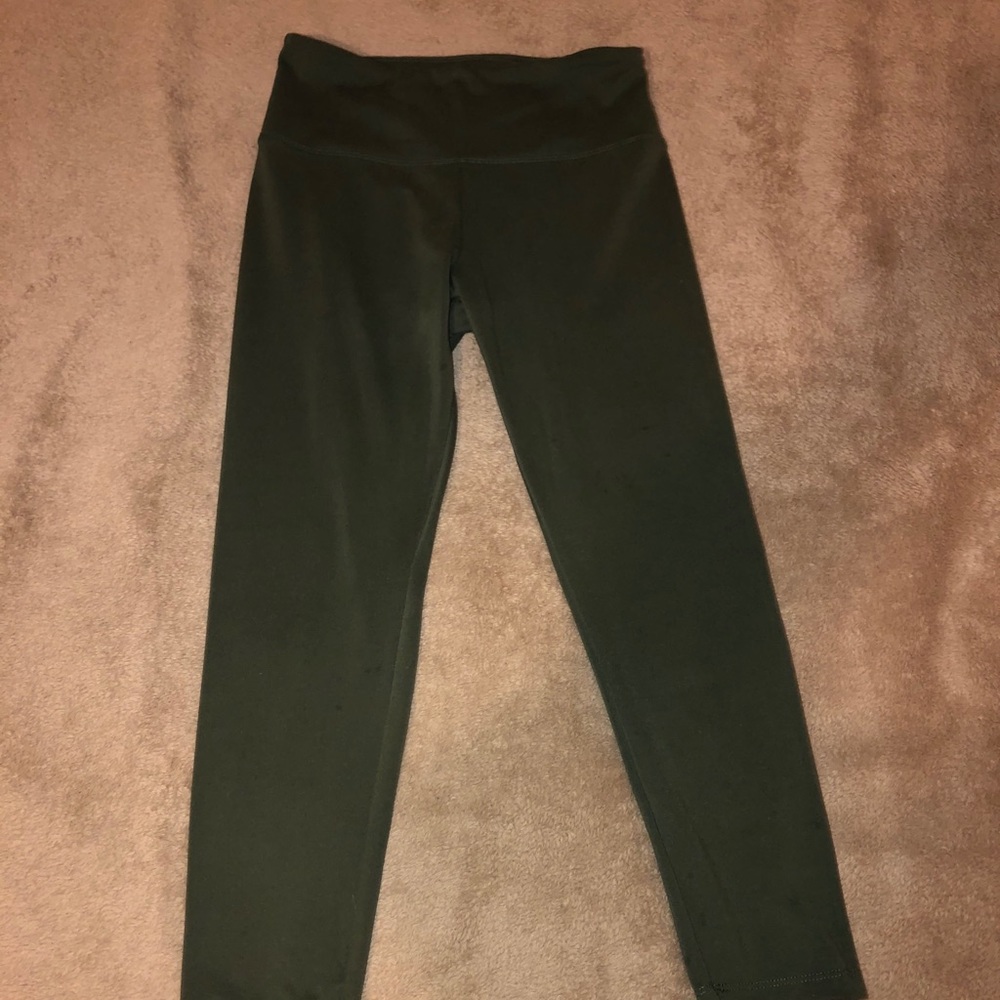 Olive Green balance collection leggings